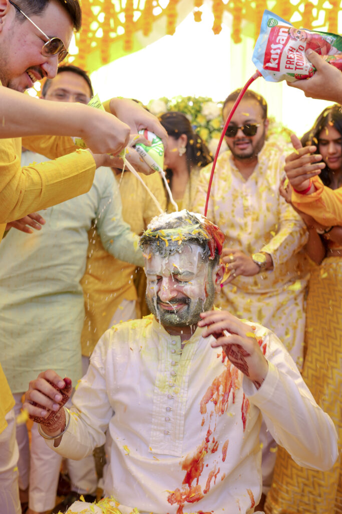 Candid wedding shoot