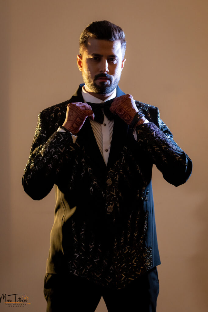 Groom photography